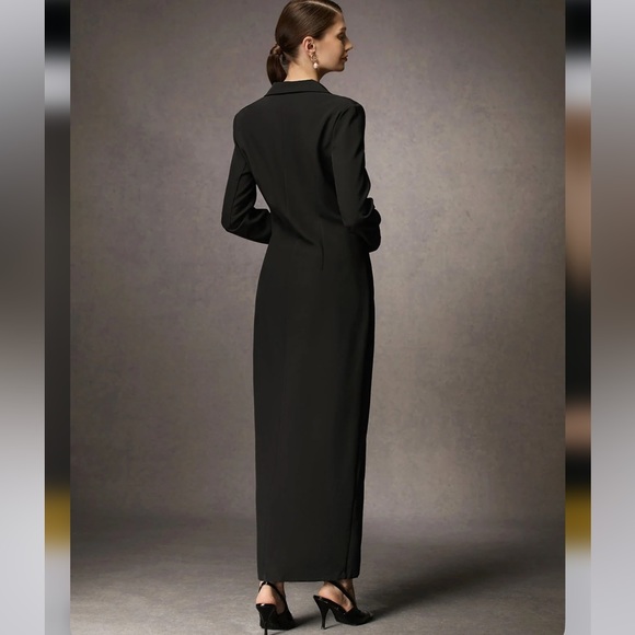 STYLEWE Lapel Collar Urban Dress in black - Picture 6 of 11